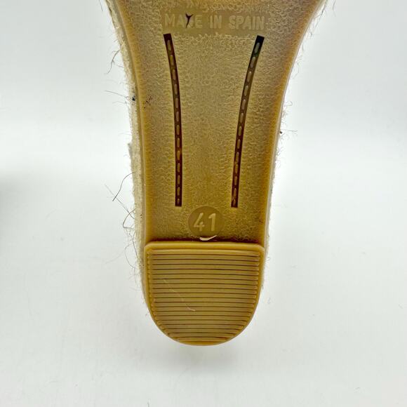 Toni Pons Womens Costa 5 Wedge Heel EU 41 US 10 White Nappa Leather FLAWS - Picture 11 of 14